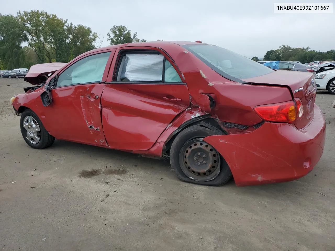 2009 Toyota Corolla Base VIN: 1NXBU40E99Z101667 Lot: 70291564