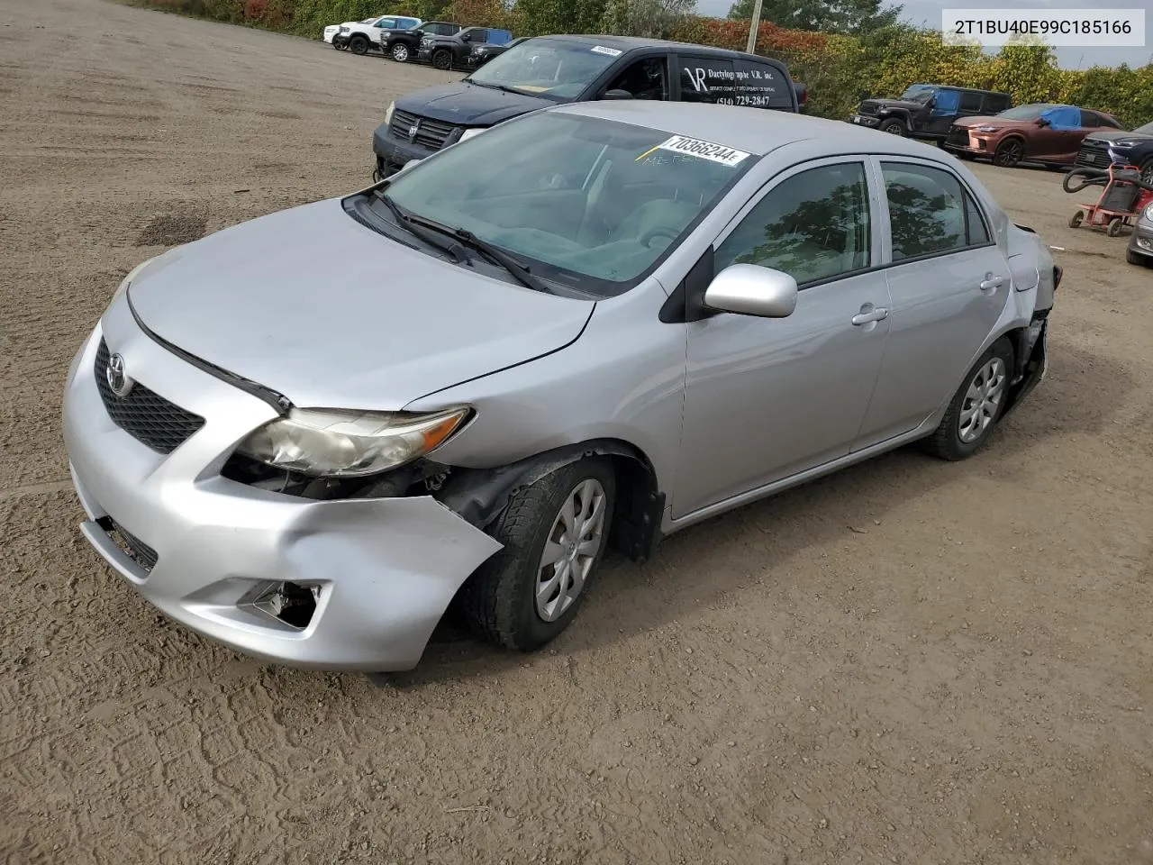 2T1BU40E99C185166 2009 Toyota Corolla Base