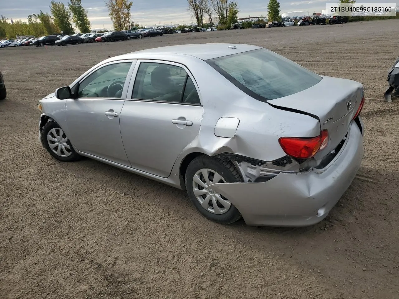 2009 Toyota Corolla Base VIN: 2T1BU40E99C185166 Lot: 70366244