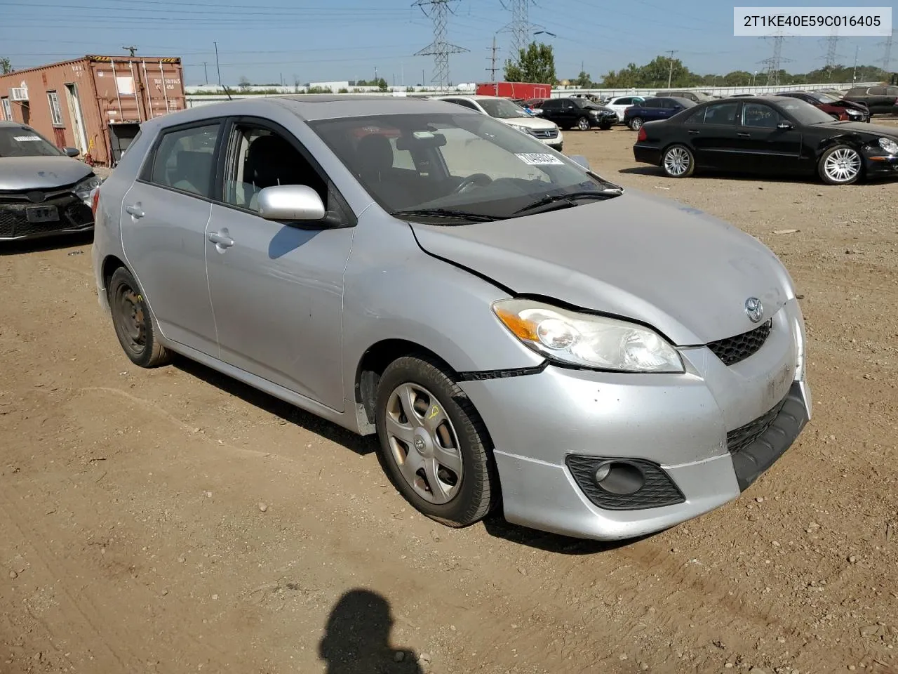 2009 Toyota Corolla Matrix S VIN: 2T1KE40E59C016405 Lot: 70405034