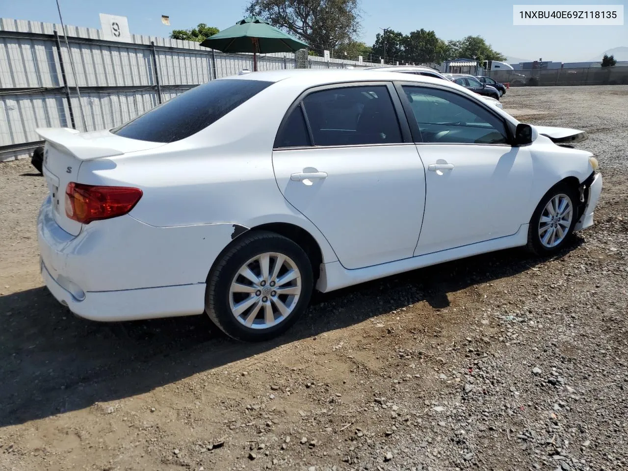 1NXBU40E69Z118135 2009 Toyota Corolla Base