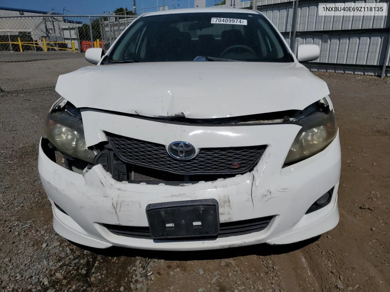 1NXBU40E69Z118135 2009 Toyota Corolla Base