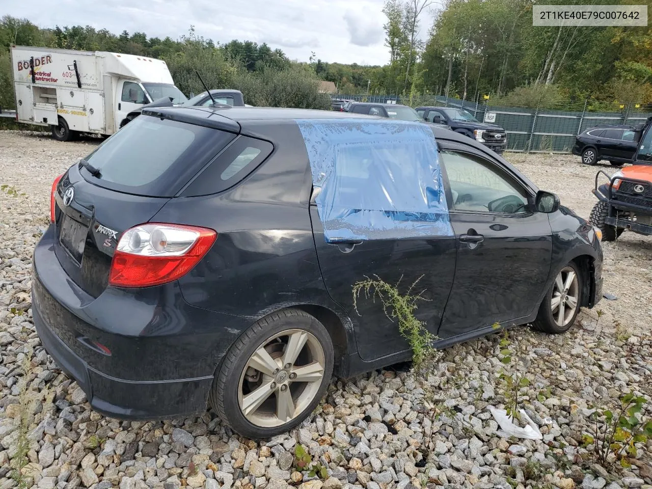 2009 Toyota Corolla Matrix S VIN: 2T1KE40E79C007642 Lot: 70444834