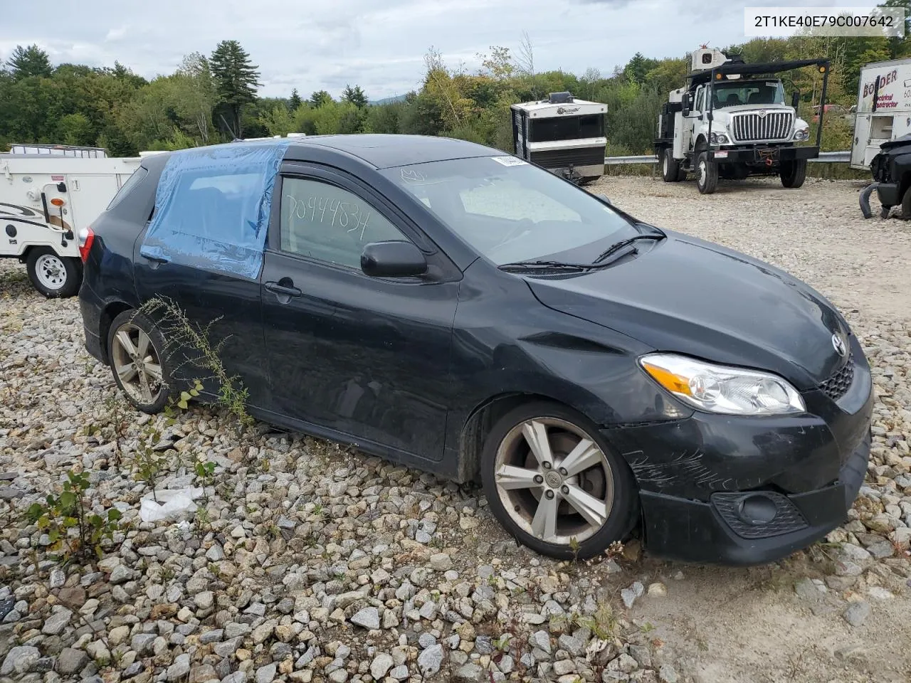 2009 Toyota Corolla Matrix S VIN: 2T1KE40E79C007642 Lot: 70444834