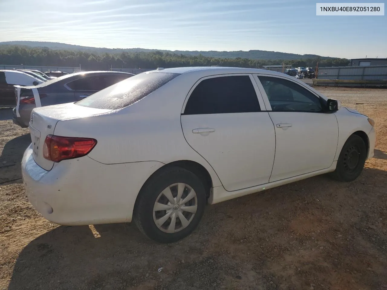 2009 Toyota Corolla Base VIN: 1NXBU40E89Z051280 Lot: 70478044