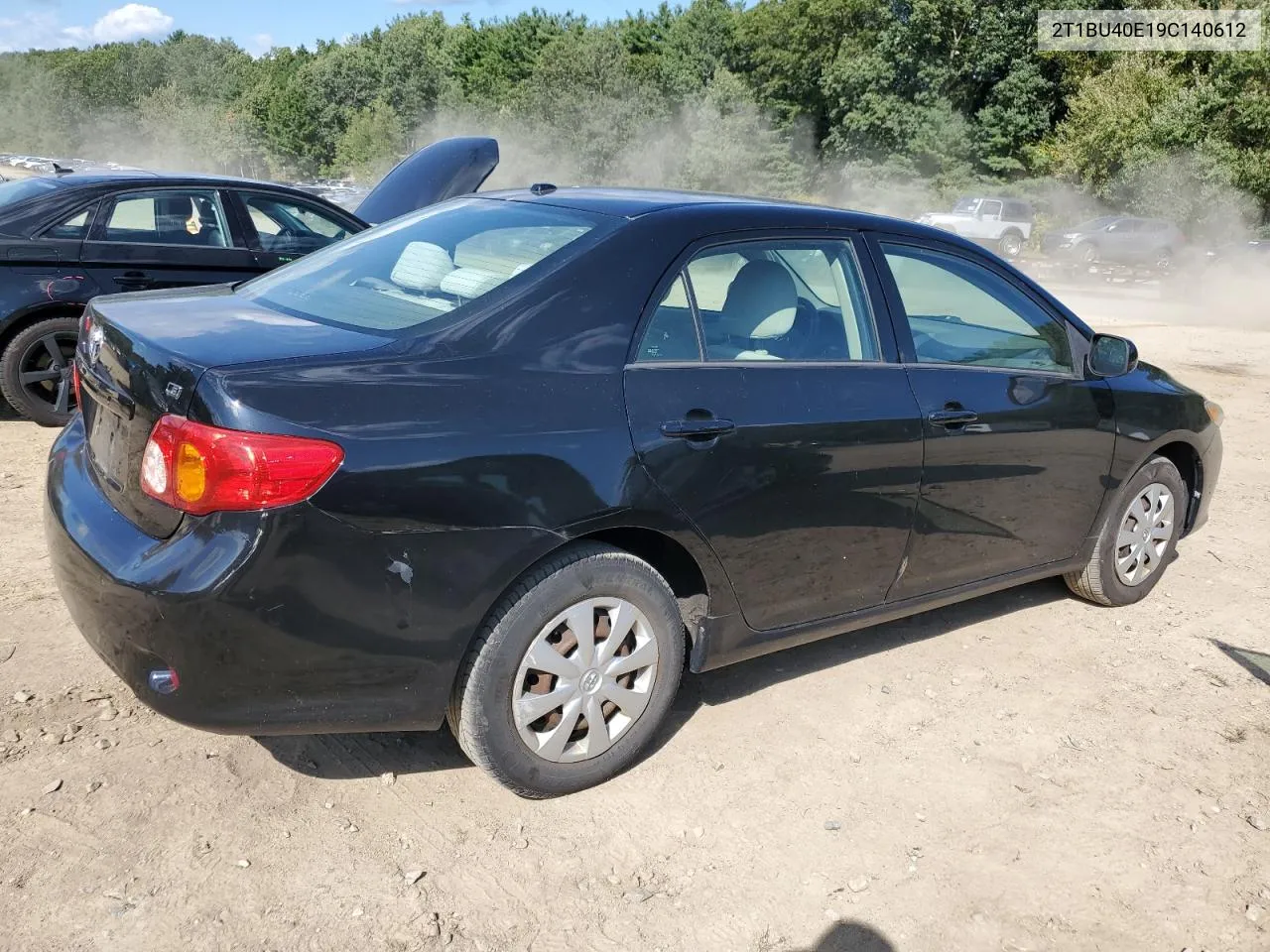 2009 Toyota Corolla Base VIN: 2T1BU40E19C140612 Lot: 70556484