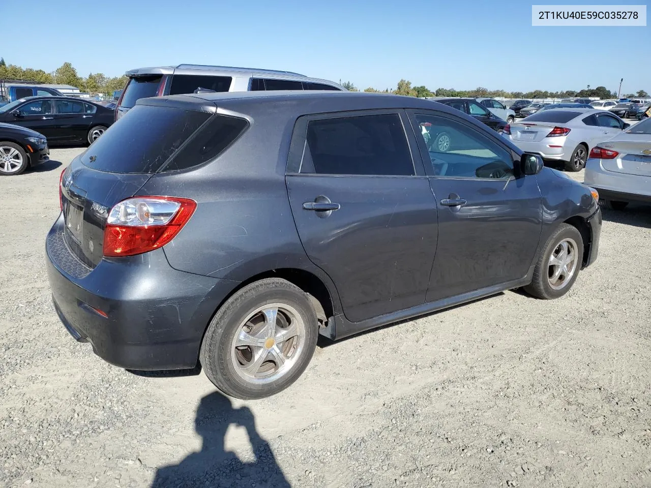 2009 Toyota Corolla Matrix VIN: 2T1KU40E59C035278 Lot: 70685644