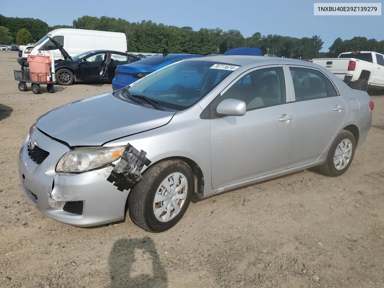 1NXBU40E39Z139279 2009 Toyota Corolla Base