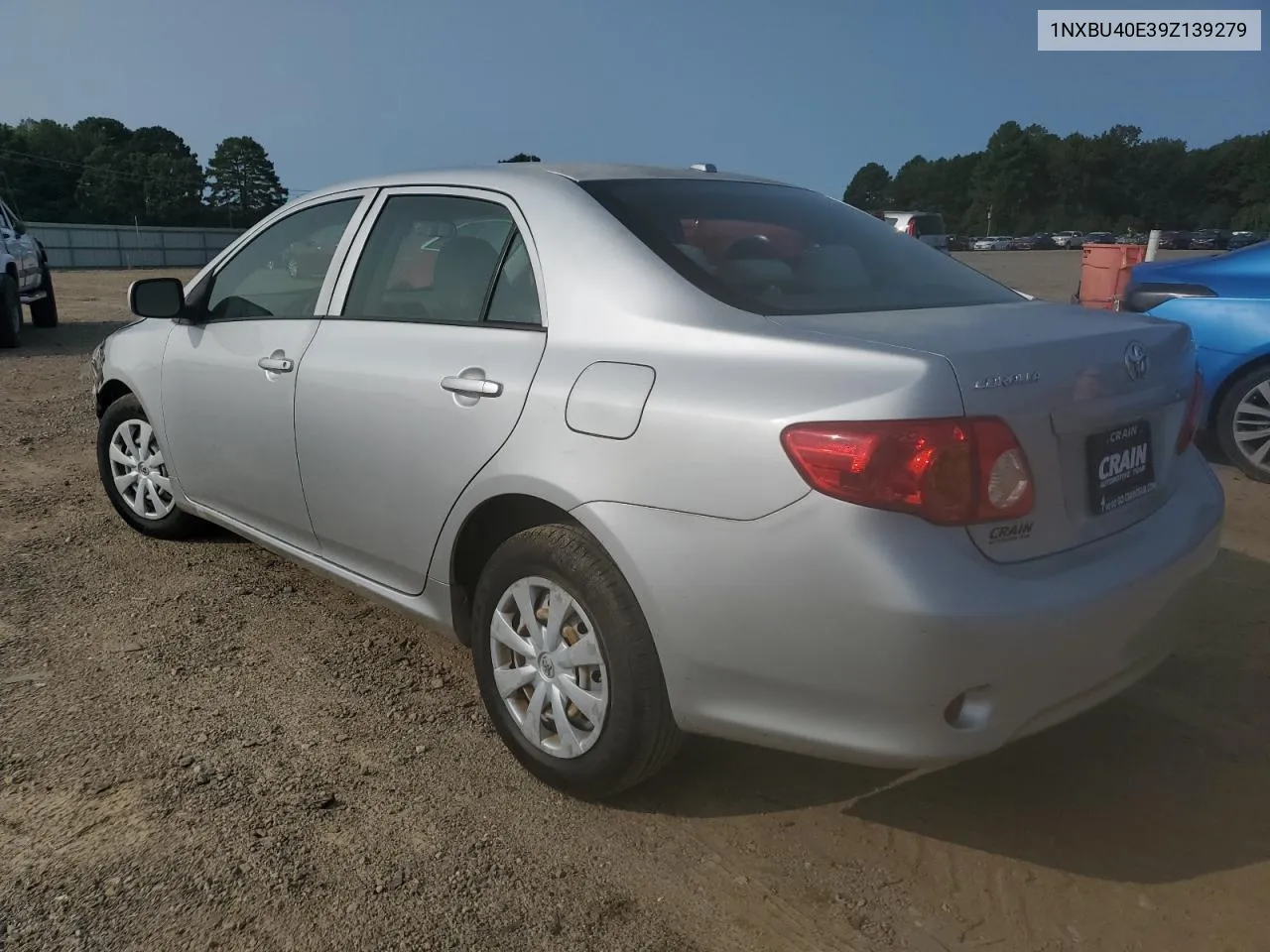 1NXBU40E39Z139279 2009 Toyota Corolla Base