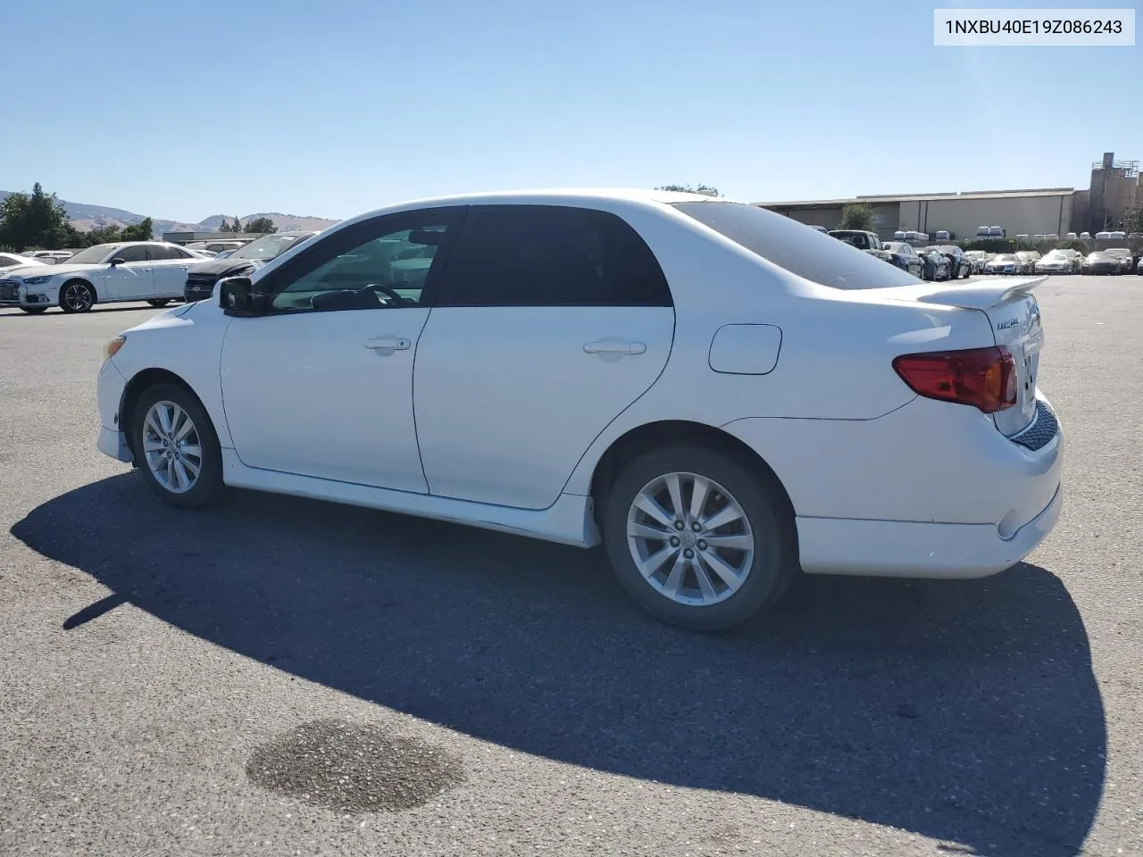 2009 Toyota Corolla Base VIN: 1NXBU40E19Z086243 Lot: 70726444