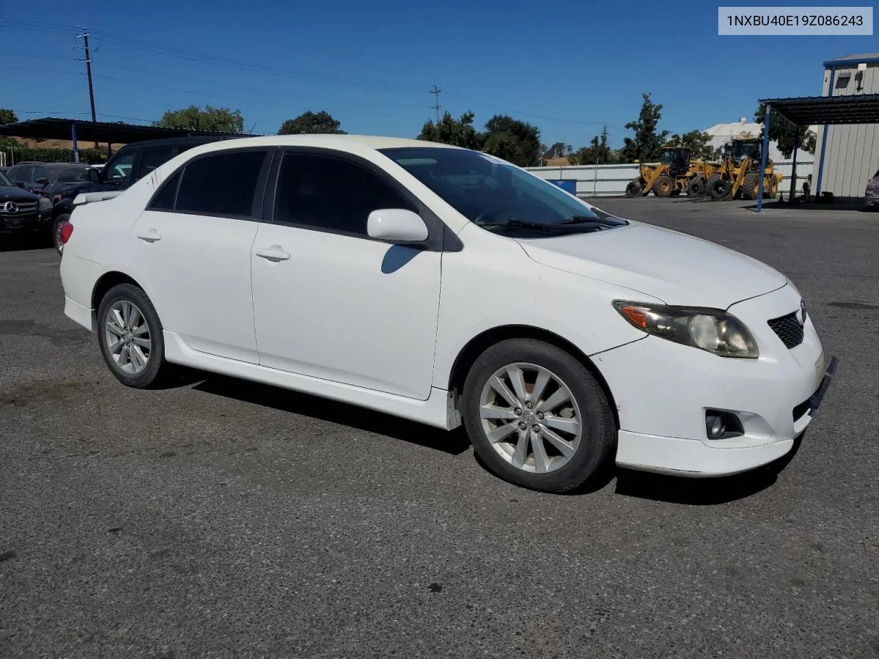 2009 Toyota Corolla Base VIN: 1NXBU40E19Z086243 Lot: 70726444