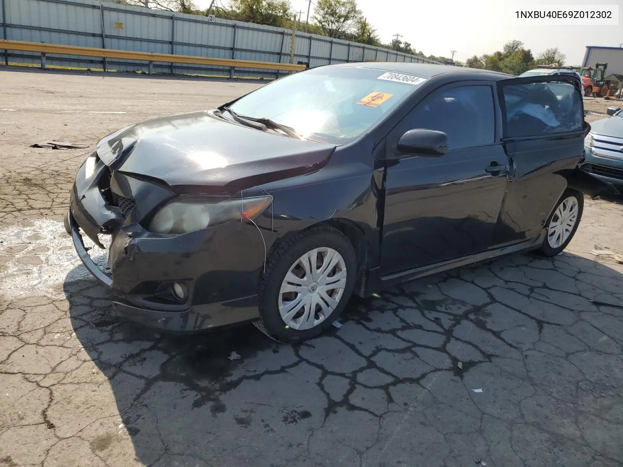 2009 Toyota Corolla Base VIN: 1NXBU40E69Z012302 Lot: 70843604