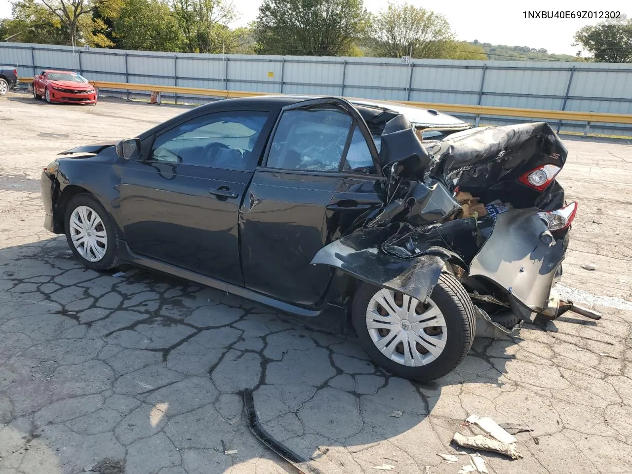 2009 Toyota Corolla Base VIN: 1NXBU40E69Z012302 Lot: 70843604