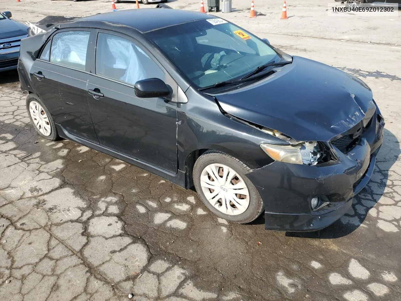 2009 Toyota Corolla Base VIN: 1NXBU40E69Z012302 Lot: 70843604