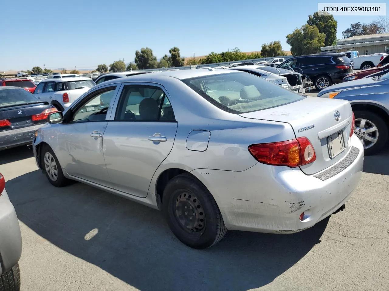 2009 Toyota Corolla Base VIN: JTDBL40EX99083481 Lot: 70877194