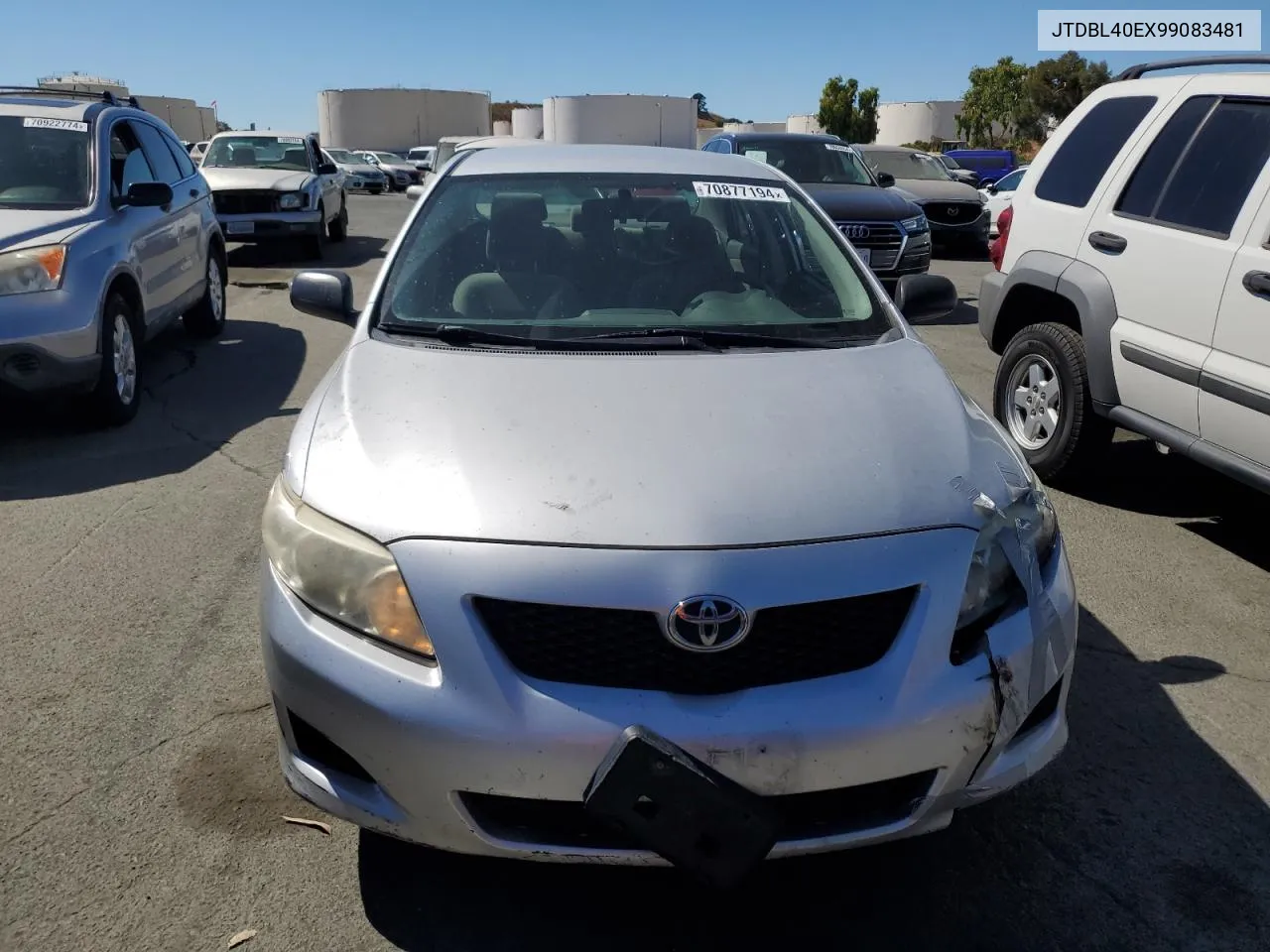 JTDBL40EX99083481 2009 Toyota Corolla Base