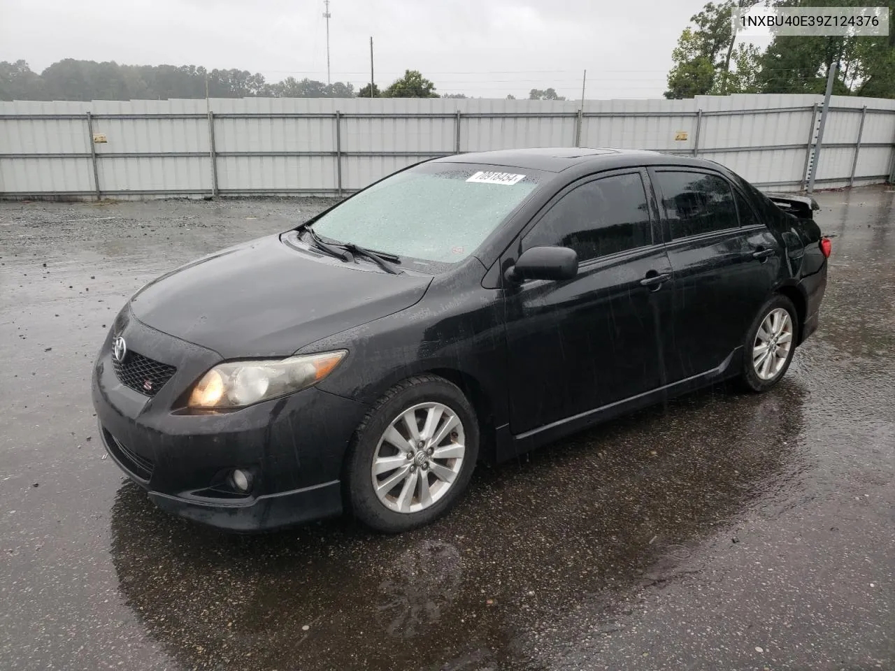 2009 Toyota Corolla Base VIN: 1NXBU40E39Z124376 Lot: 70918454