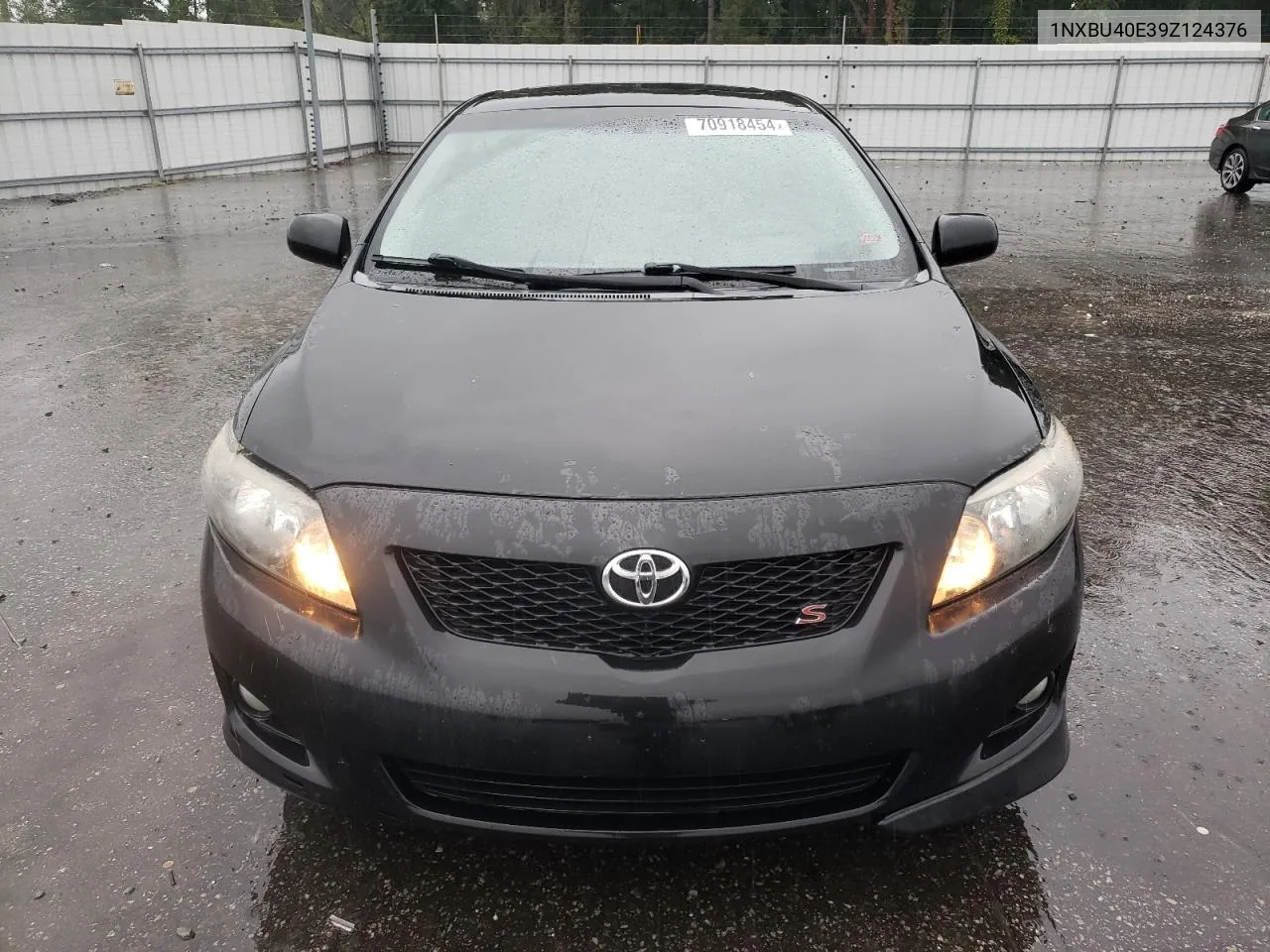 2009 Toyota Corolla Base VIN: 1NXBU40E39Z124376 Lot: 70918454