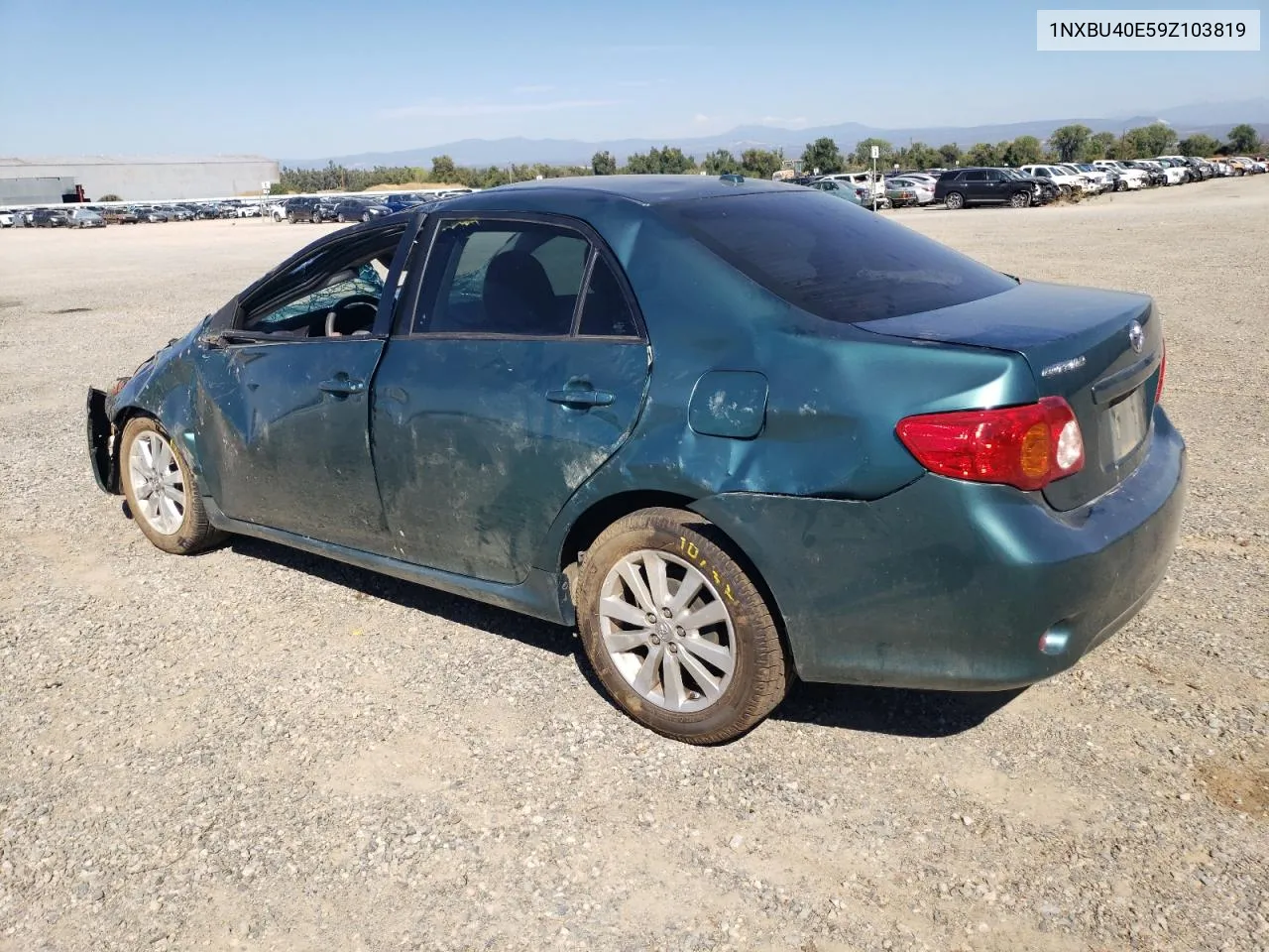 2009 Toyota Corolla Base VIN: 1NXBU40E59Z103819 Lot: 70929134