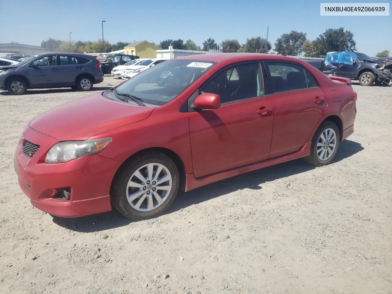 2009 Toyota Corolla Base VIN: 1NXBU40E49Z066939 Lot: 70932074