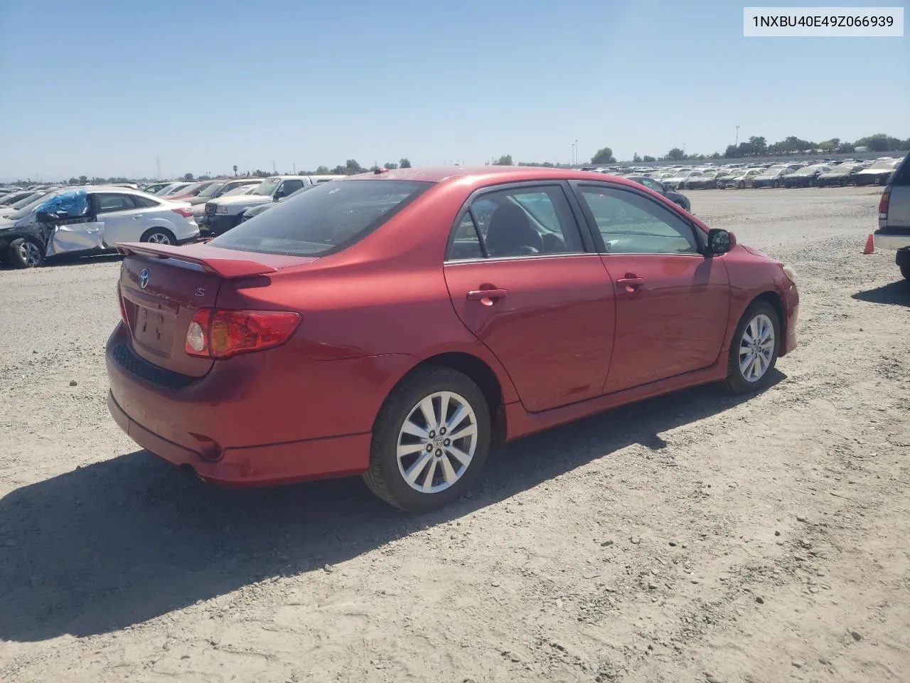 2009 Toyota Corolla Base VIN: 1NXBU40E49Z066939 Lot: 70932074