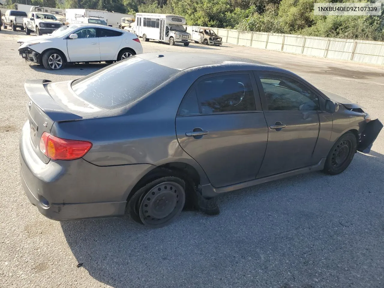 2009 Toyota Corolla Base VIN: 1NXBU40E09Z107339 Lot: 70954534