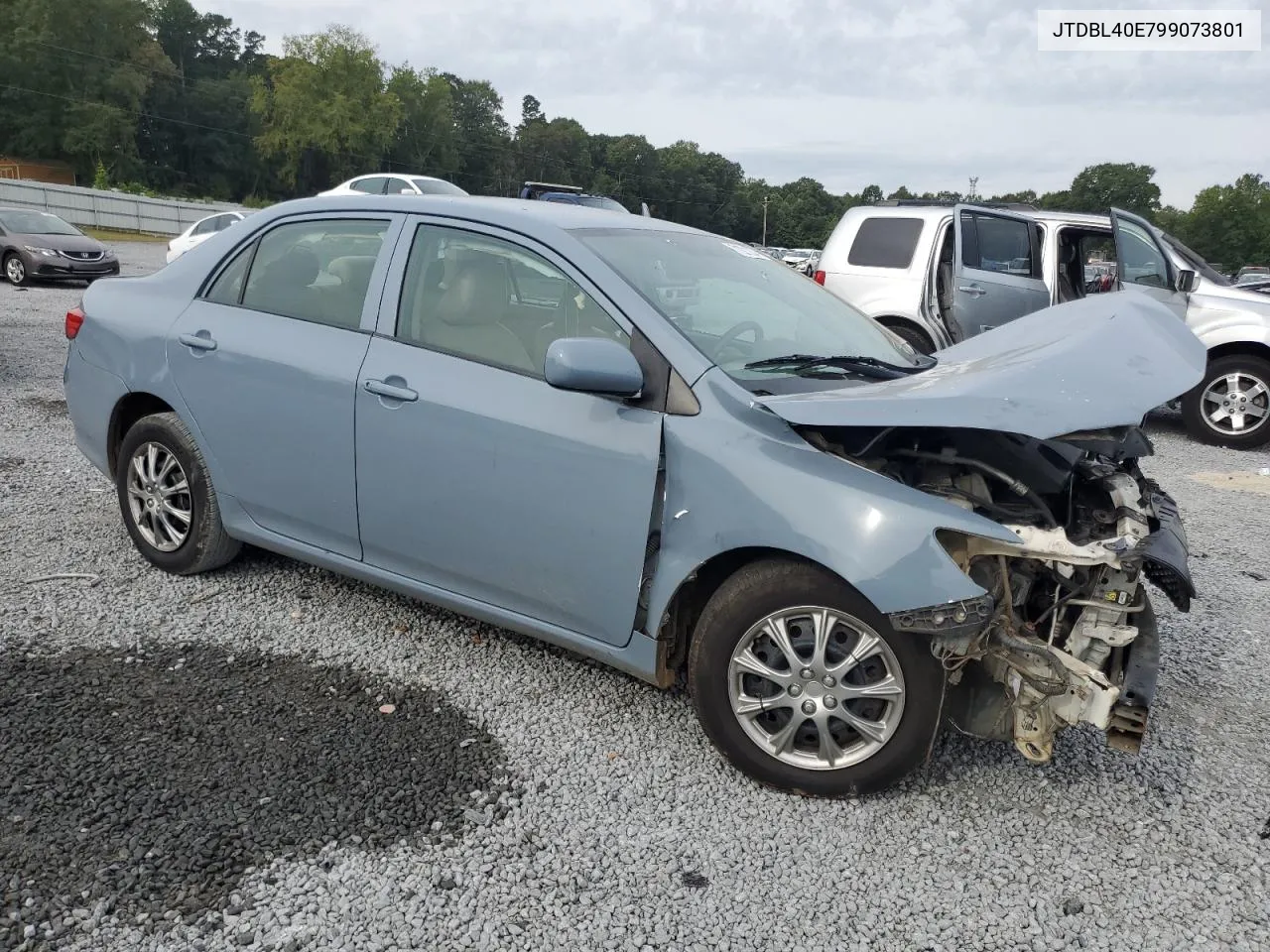 2009 Toyota Corolla Base VIN: JTDBL40E799073801 Lot: 71021334