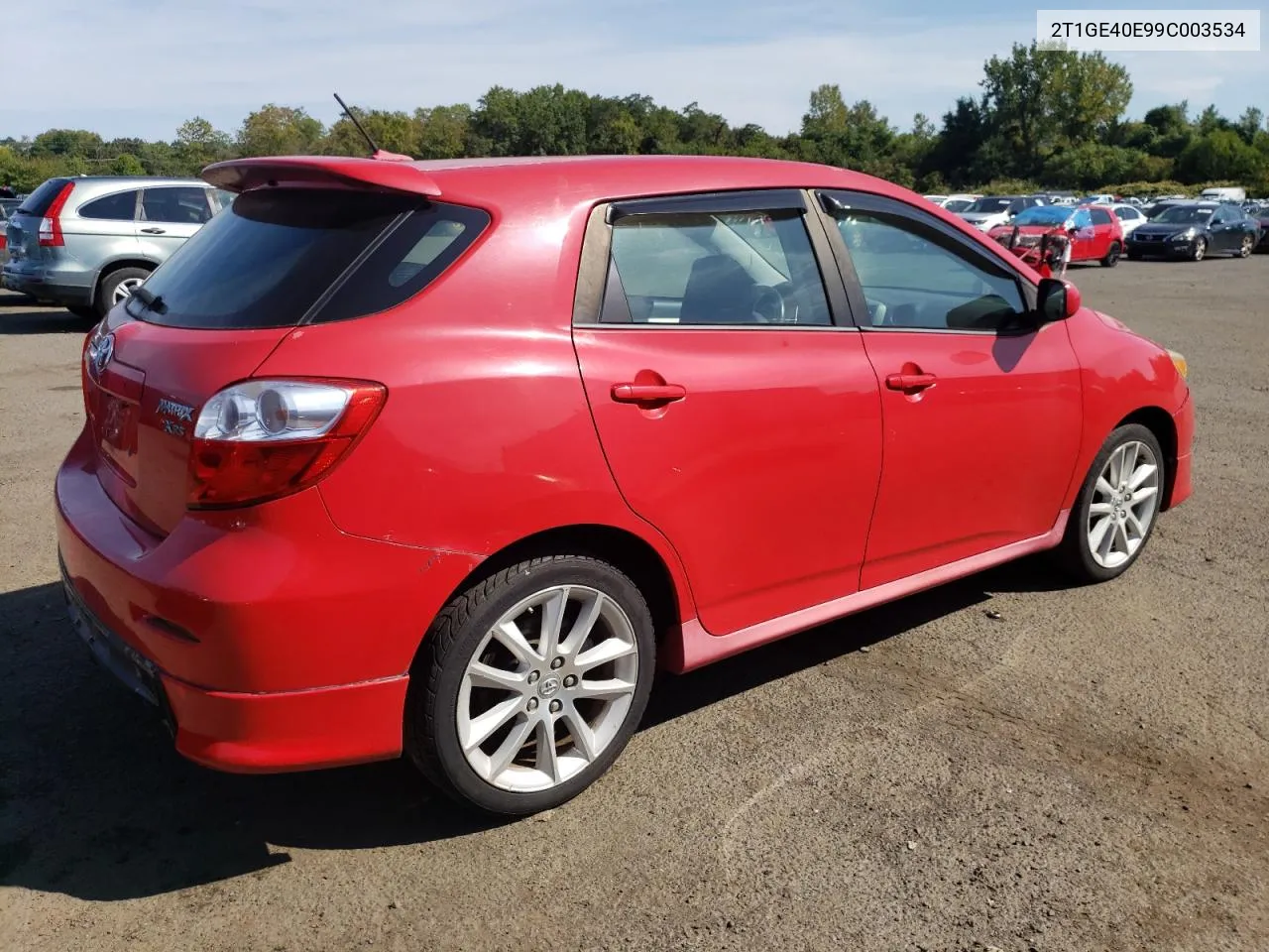 2009 Toyota Corolla Matrix Xrs VIN: 2T1GE40E99C003534 Lot: 71030234