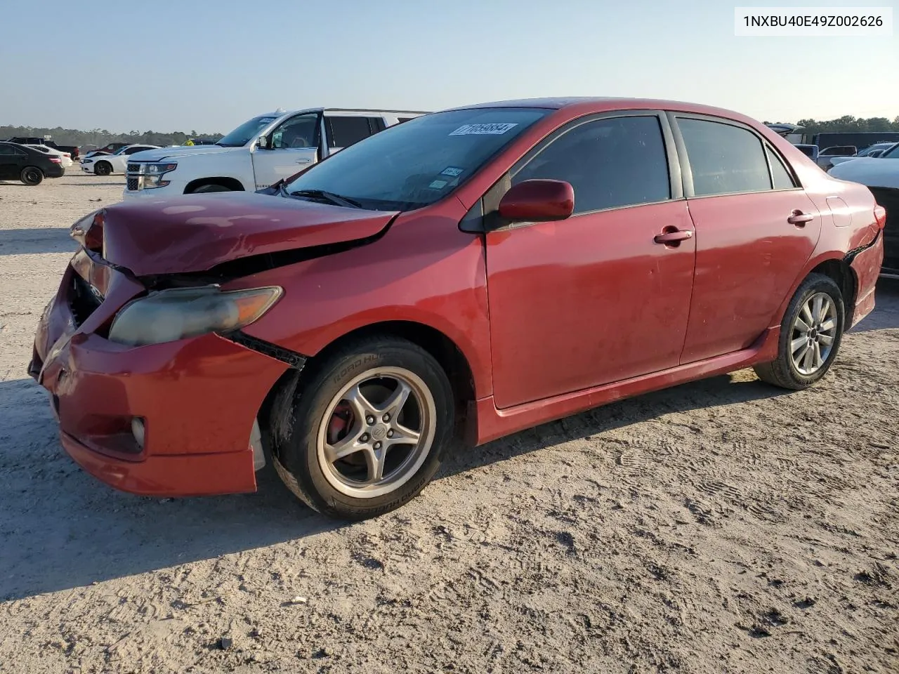 2009 Toyota Corolla Base VIN: 1NXBU40E49Z002626 Lot: 71059884