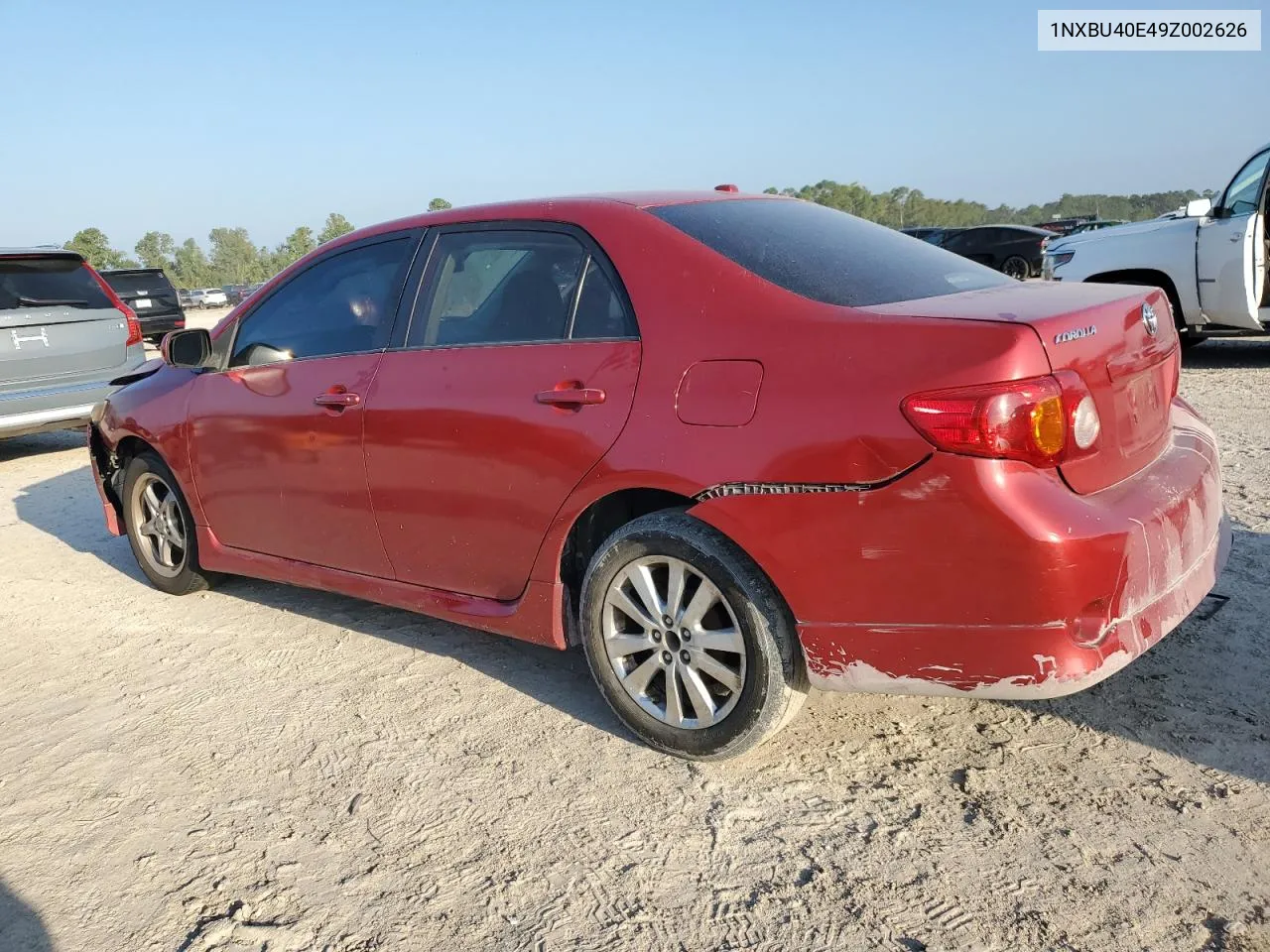 2009 Toyota Corolla Base VIN: 1NXBU40E49Z002626 Lot: 71059884