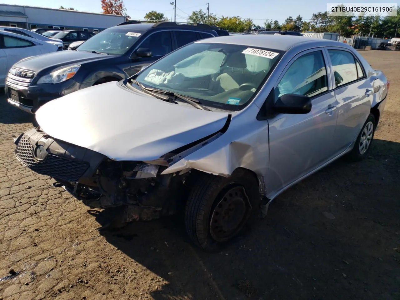 2009 Toyota Corolla Base VIN: 2T1BU40E29C161906 Lot: 71078124