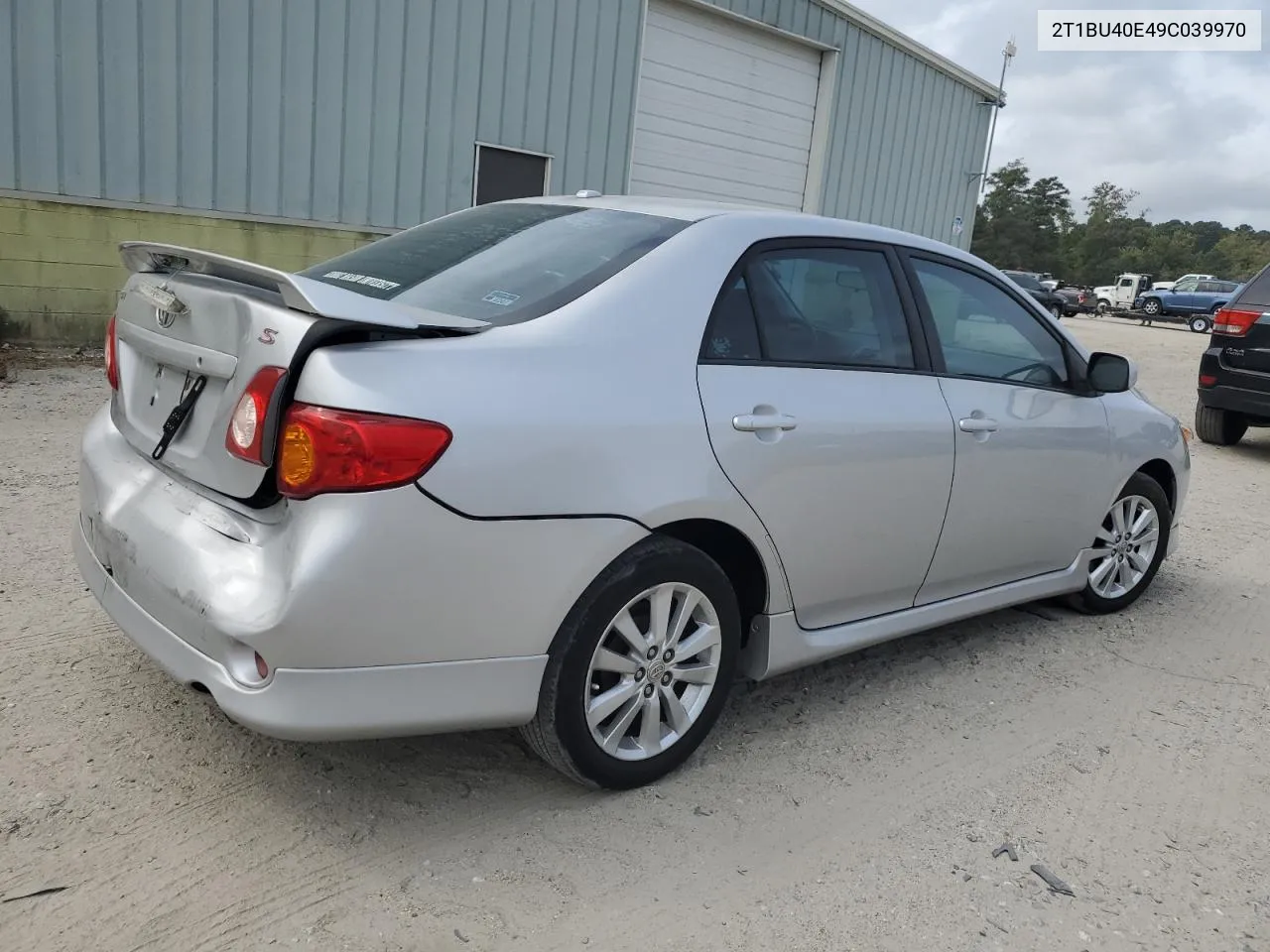 2009 Toyota Corolla Base VIN: 2T1BU40E49C039970 Lot: 71084624