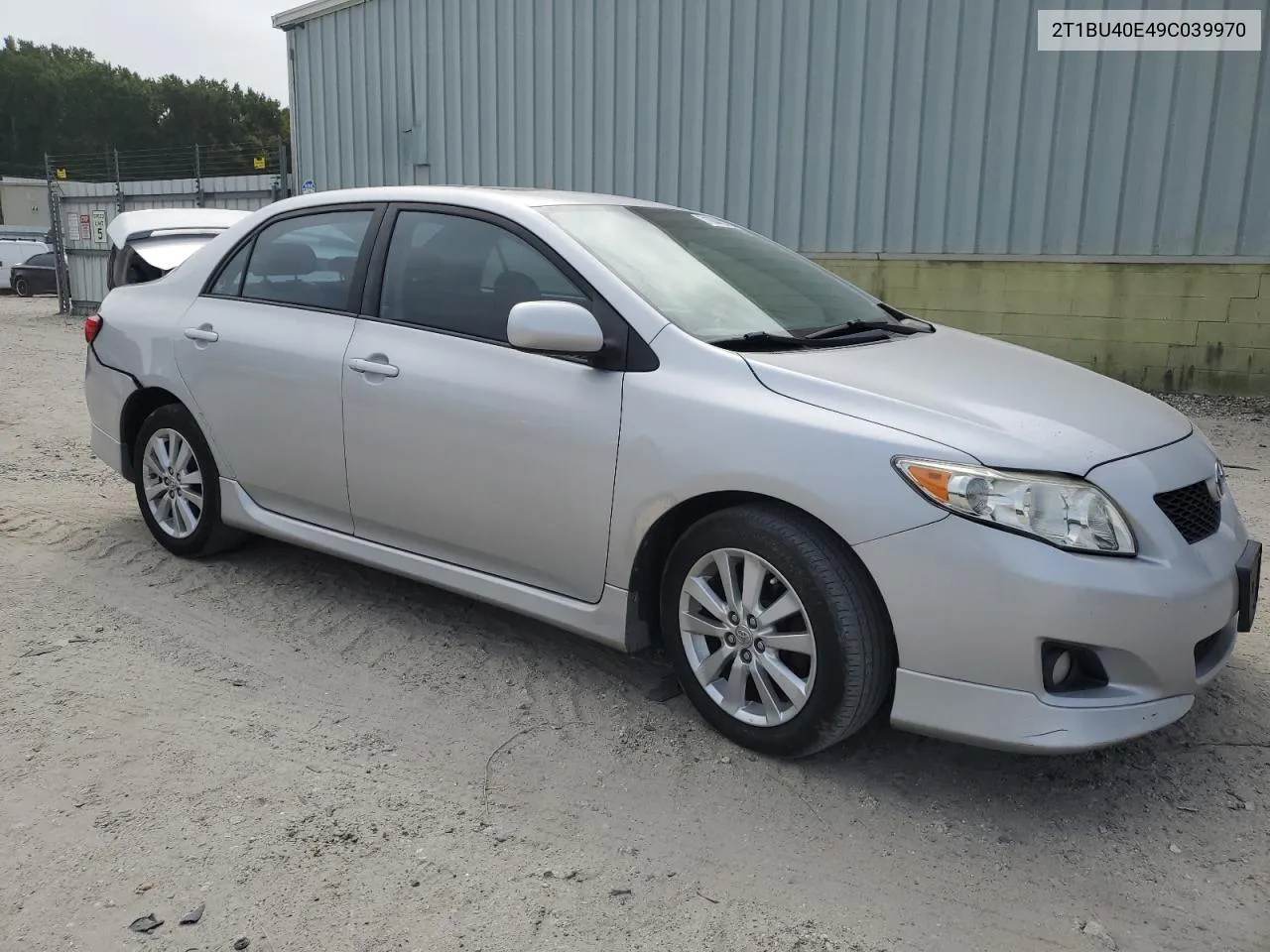 2009 Toyota Corolla Base VIN: 2T1BU40E49C039970 Lot: 71084624