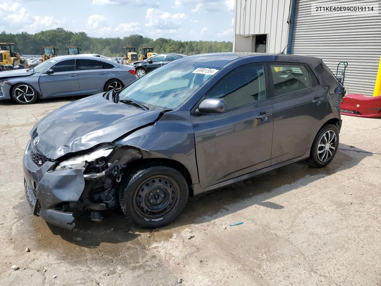 2009 Toyota Corolla Matrix S VIN: 2T1KE40E99C019114 Lot: 71115464