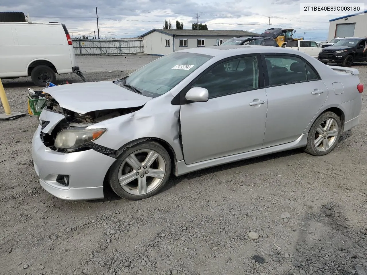 2009 Toyota Corolla Xrs VIN: 2T1BE40E89C003180 Lot: 71172184