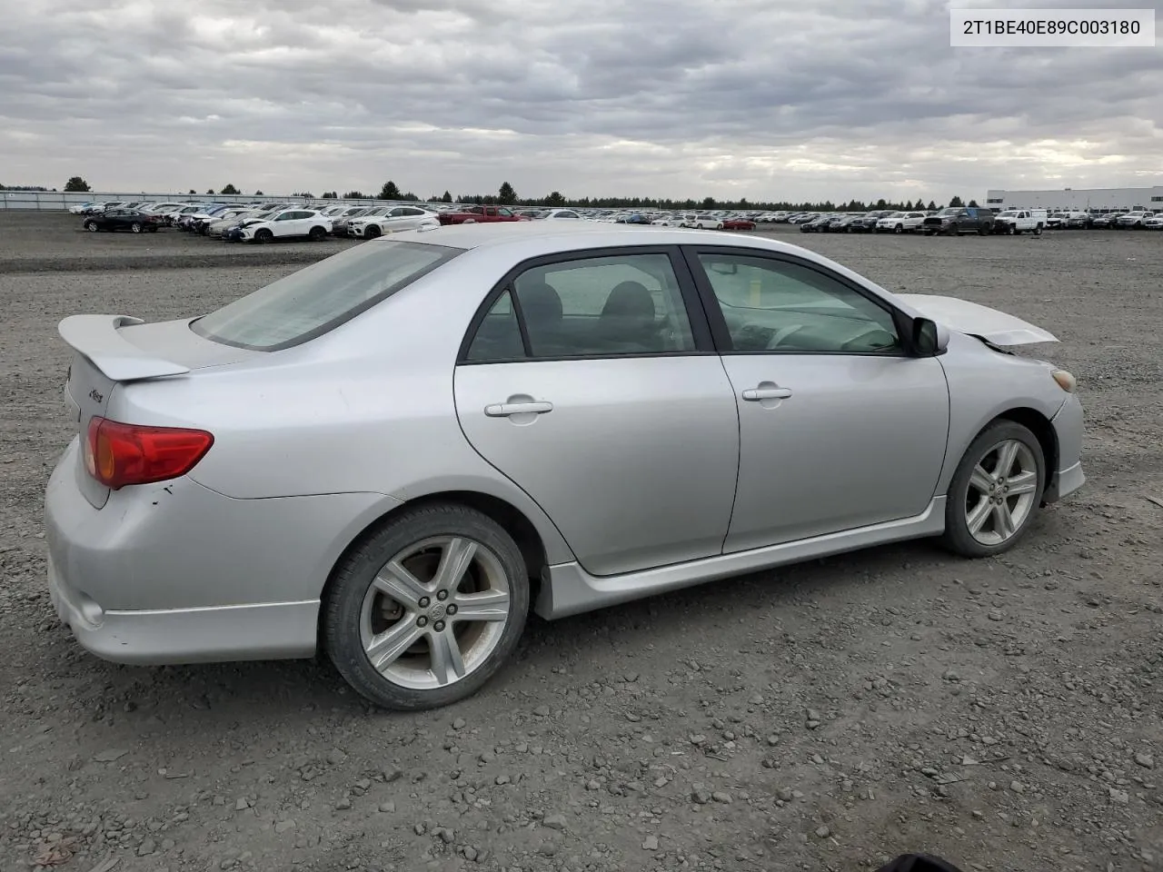 2T1BE40E89C003180 2009 Toyota Corolla Xrs