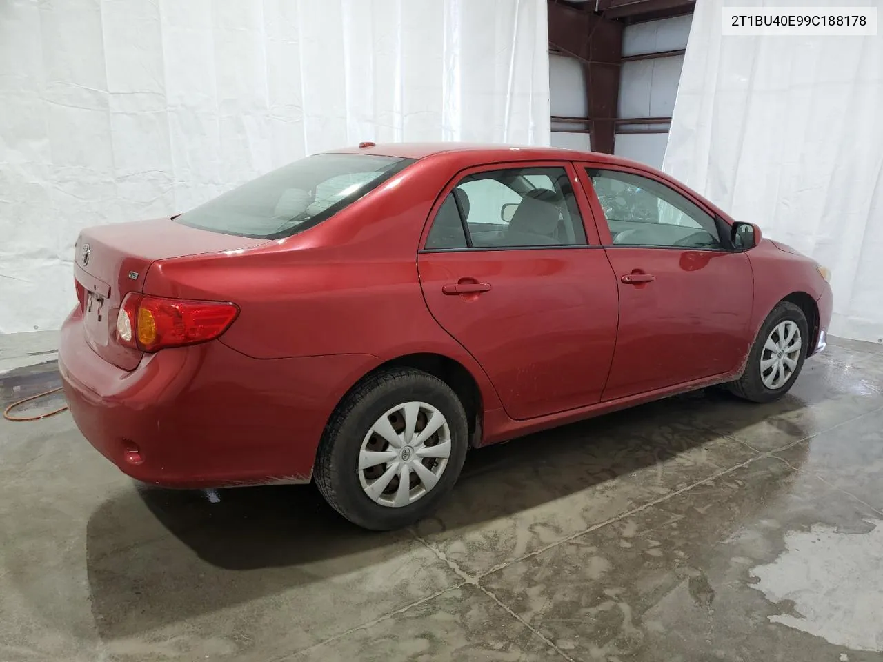 2009 Toyota Corolla Base VIN: 2T1BU40E99C188178 Lot: 71172284