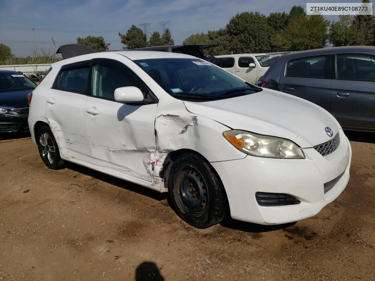 2009 Toyota Corolla Matrix VIN: 2T1KU40E89C108773 Lot: 71189644