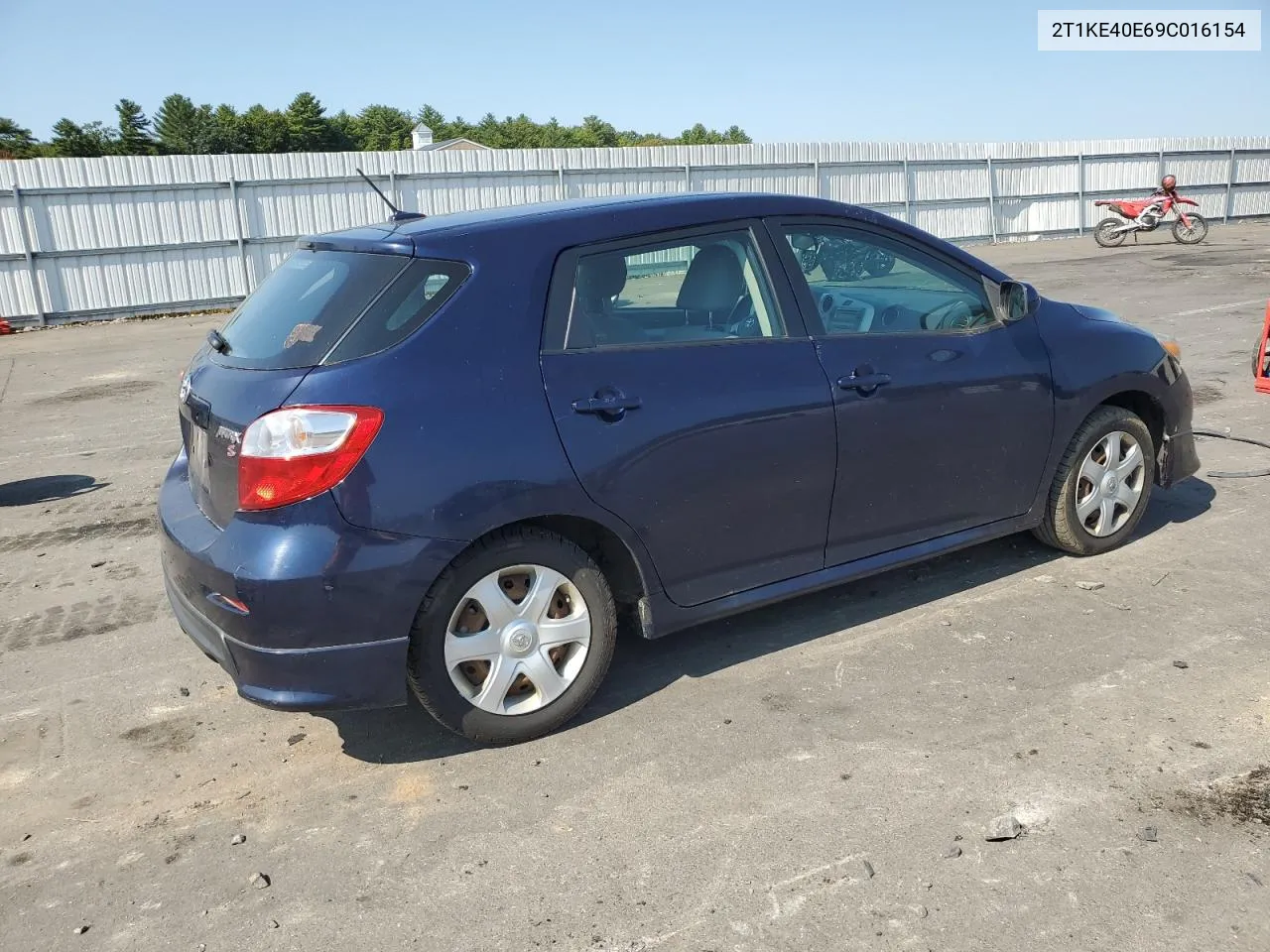 2009 Toyota Corolla Matrix S VIN: 2T1KE40E69C016154 Lot: 71292894