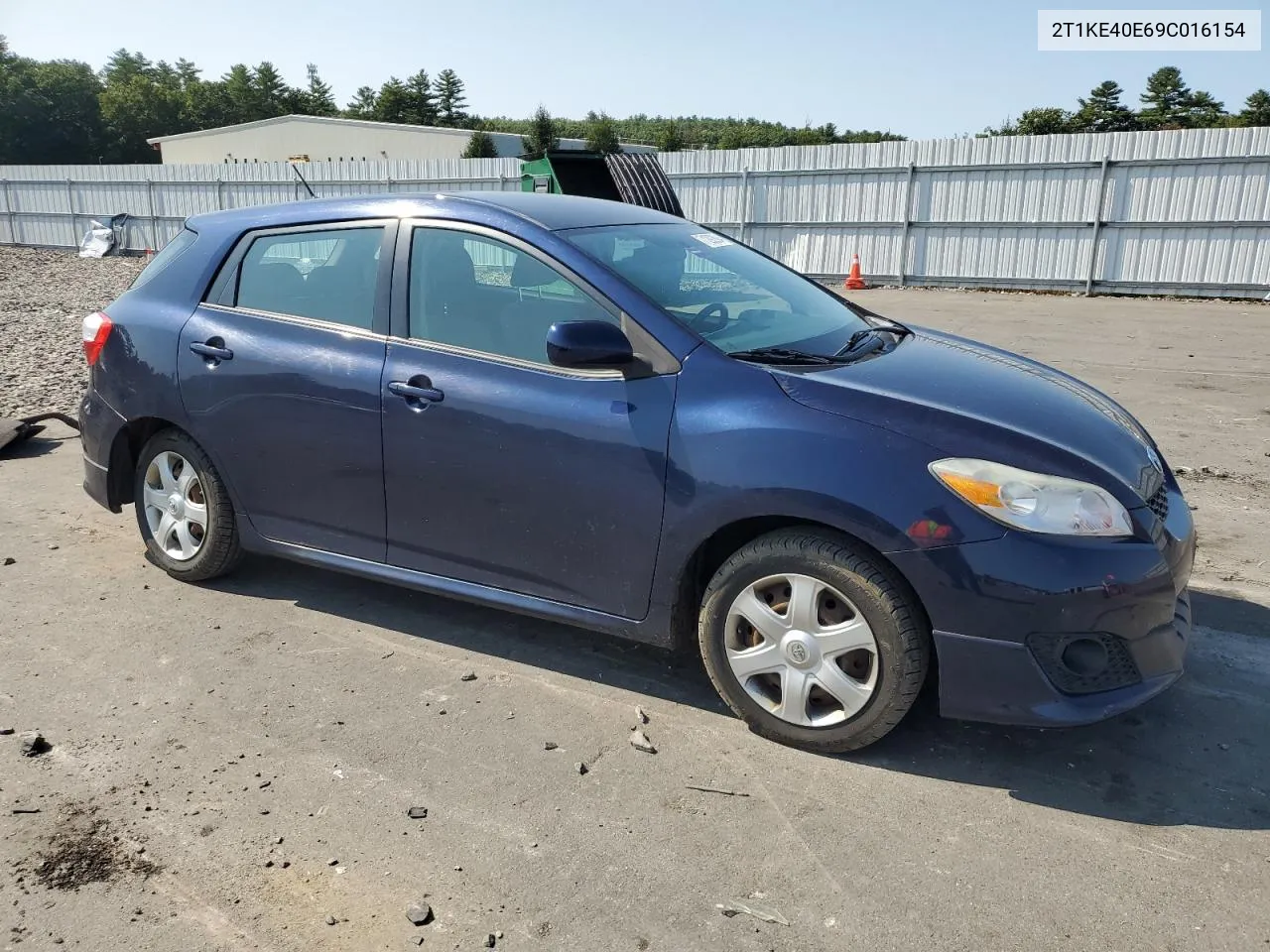 2009 Toyota Corolla Matrix S VIN: 2T1KE40E69C016154 Lot: 71292894