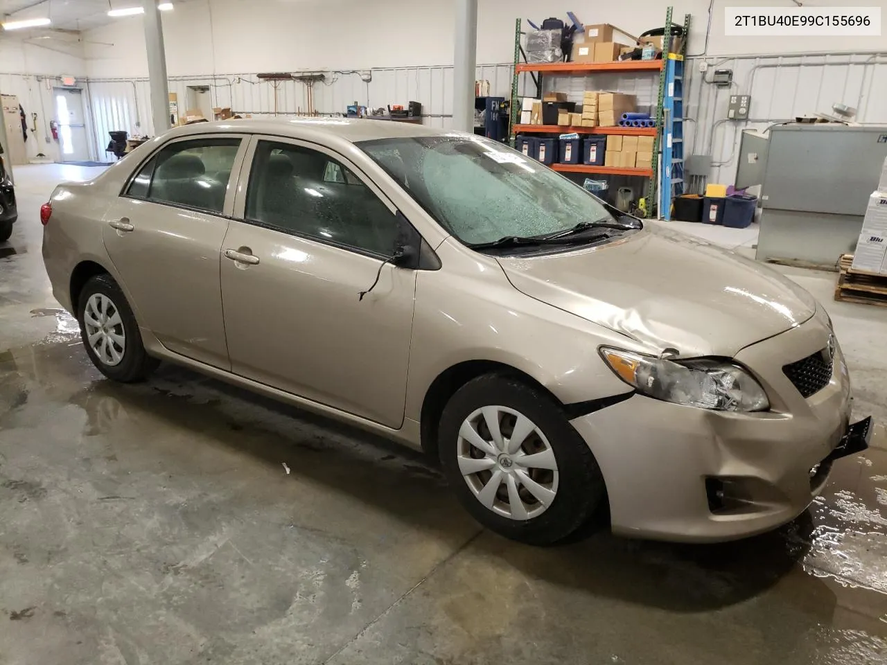 2009 Toyota Corolla Base VIN: 2T1BU40E99C155696 Lot: 71305064