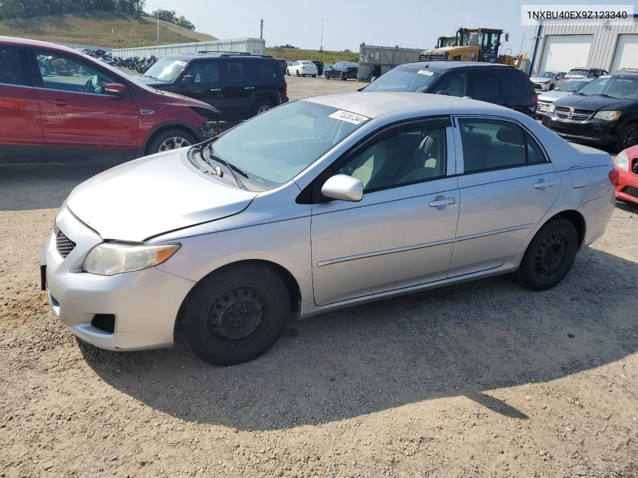 2009 Toyota Corolla Base VIN: 1NXBU40EX9Z123340 Lot: 71320734