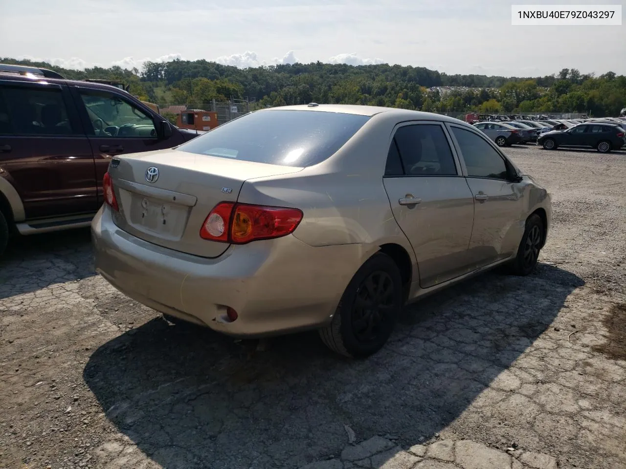 2009 Toyota Corolla Base VIN: 1NXBU40E79Z043297 Lot: 71347434