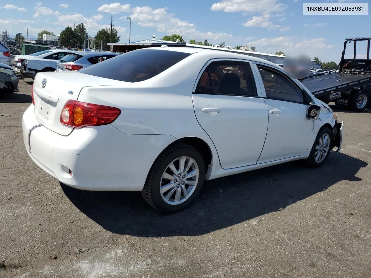 2009 Toyota Corolla Base VIN: 1NXBU40E09Z053931 Lot: 71439854