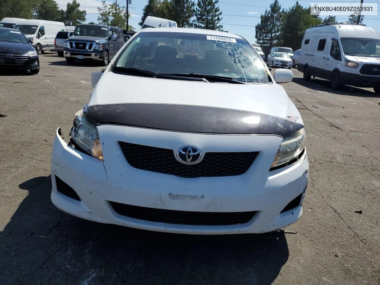 2009 Toyota Corolla Base VIN: 1NXBU40E09Z053931 Lot: 71439854