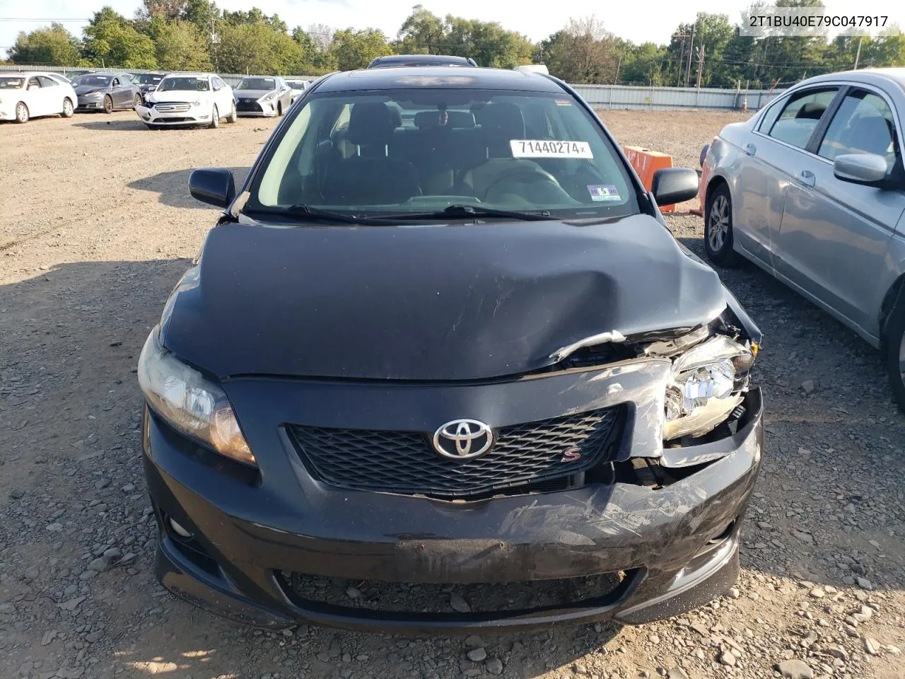 2009 Toyota Corolla Base VIN: 2T1BU40E79C047917 Lot: 71440274