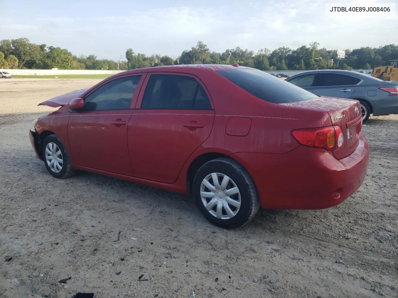 JTDBL40E89J008406 2009 Toyota Corolla Base