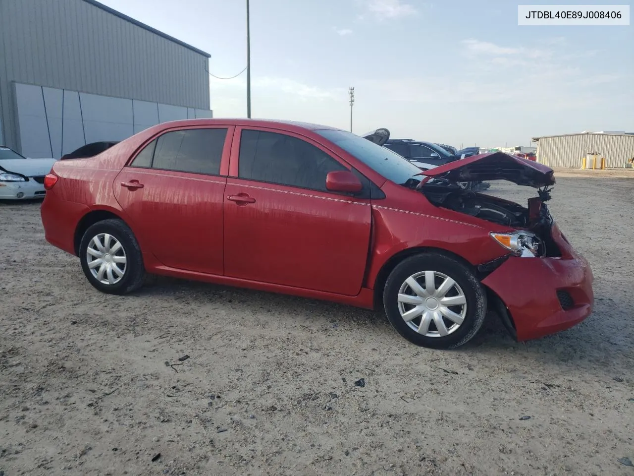 2009 Toyota Corolla Base VIN: JTDBL40E89J008406 Lot: 71477644