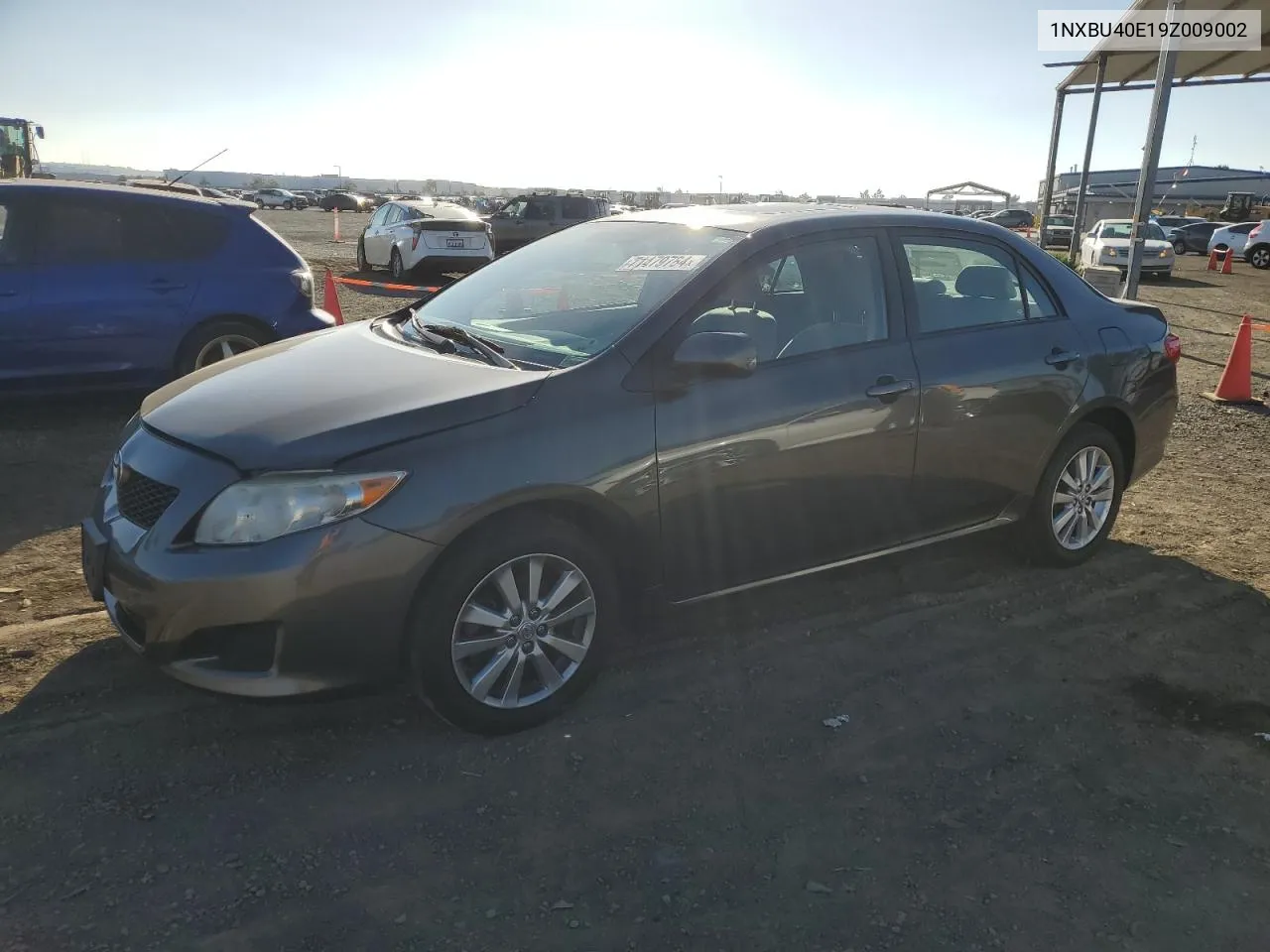 2009 Toyota Corolla Base VIN: 1NXBU40E19Z009002 Lot: 71479784