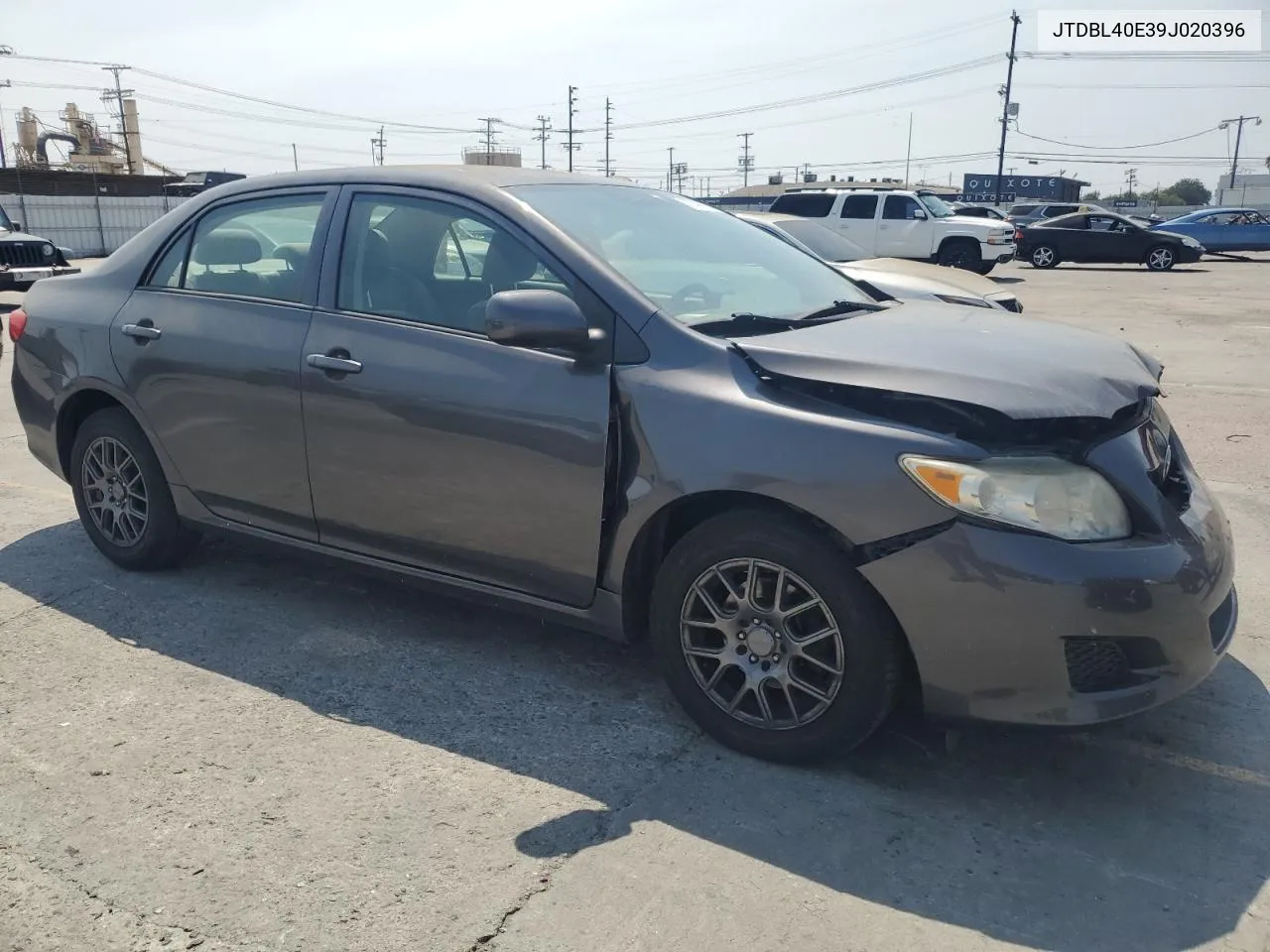 JTDBL40E39J020396 2009 Toyota Corolla Base